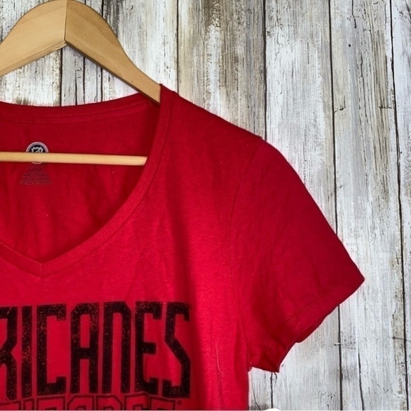 NWT NHL Carolina Hurricanes Red Tee - Picture 3 of 5